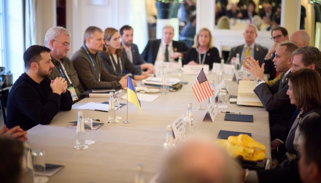Zelensky meets with U.S. House delegation