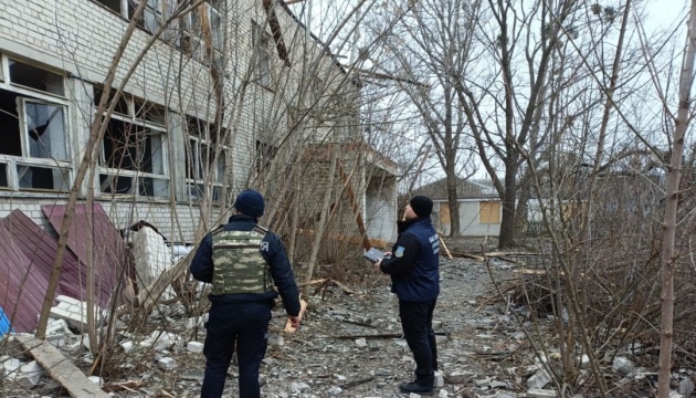 Russians shell village in Kharkiv region, damaging houses, hospital and kindergartens