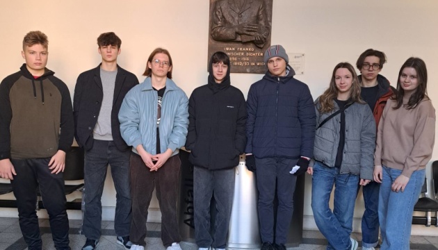 У Відні учні української школи провели екскурсію місцями, де жив Іван Франко