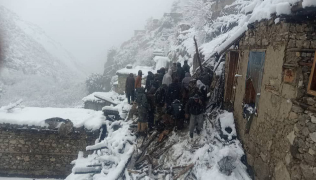 В Афганістані сильний снігопад спричинив зсув, 25 загиблих