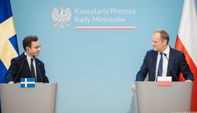 Poland, Sweden reiterate support for Ukraine