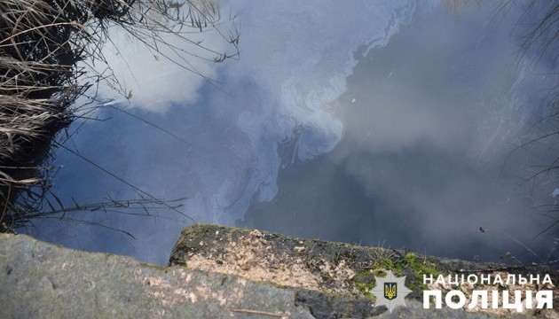 У Києві невідомі скинули нафтопродукти в озеро Кирилівське