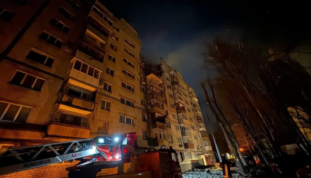 Удар «Шахеда» по багатоповерхівці у Дніпрі: кількість постраждалих зросла до восьми