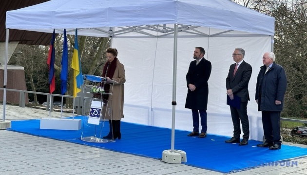 Перед Радою Європи у Страсбурзі вшанували пам'ять загиблих у війни Росії в Україні