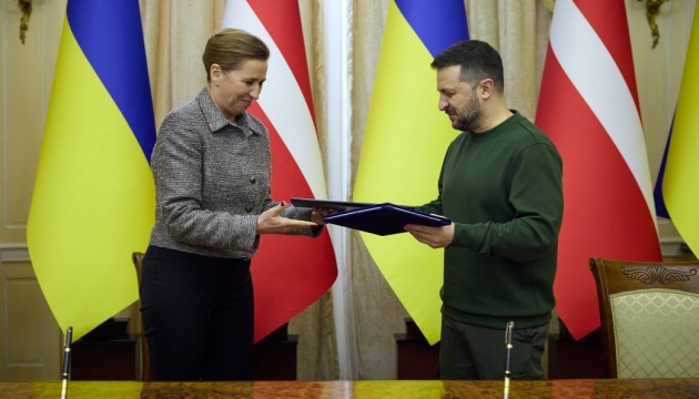 Ukraine, Denmark sign security agreement - Zelensky