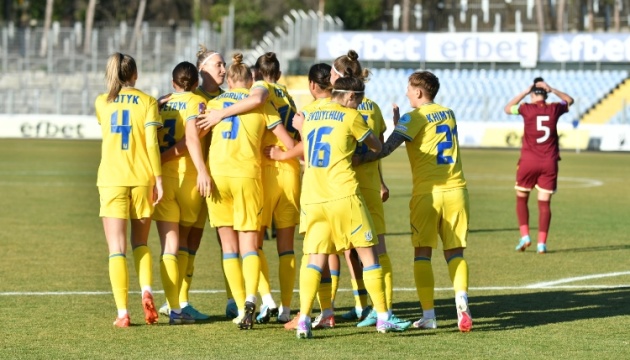 Збірна України здолала Болгарію у першому матчі плей-оф жіночої Ліги націй