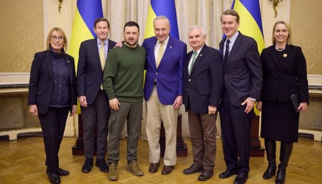Зеленський у Львові зустрівся з американськими сенаторами