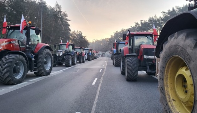 Польські фермери заблокували на пів дня кордон з Німеччиною