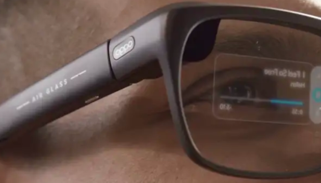 Oppo представила прототип окулярів із голосовим ШІ-асистентом