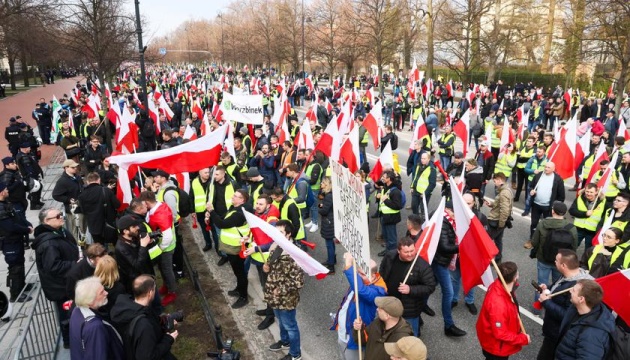 Польські фермери за тиждень знову протестуватимуть у Варшаві 