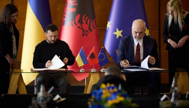 L'Ukraine et l'Albanie ont conclu un accord de coopération