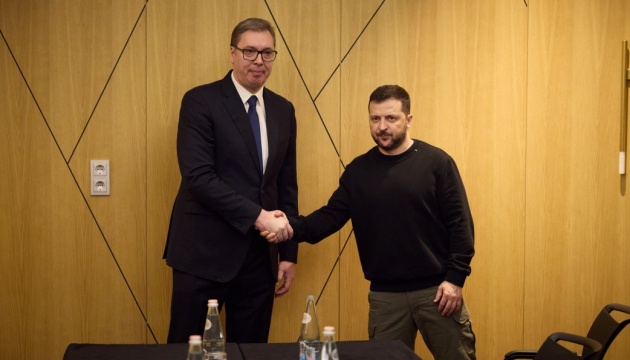 Зеленський провів зустріч із президентом Сербії