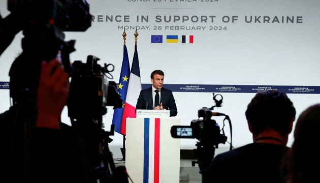 Every word well-weighed: Macron on own statement about troop deployment to Ukraine