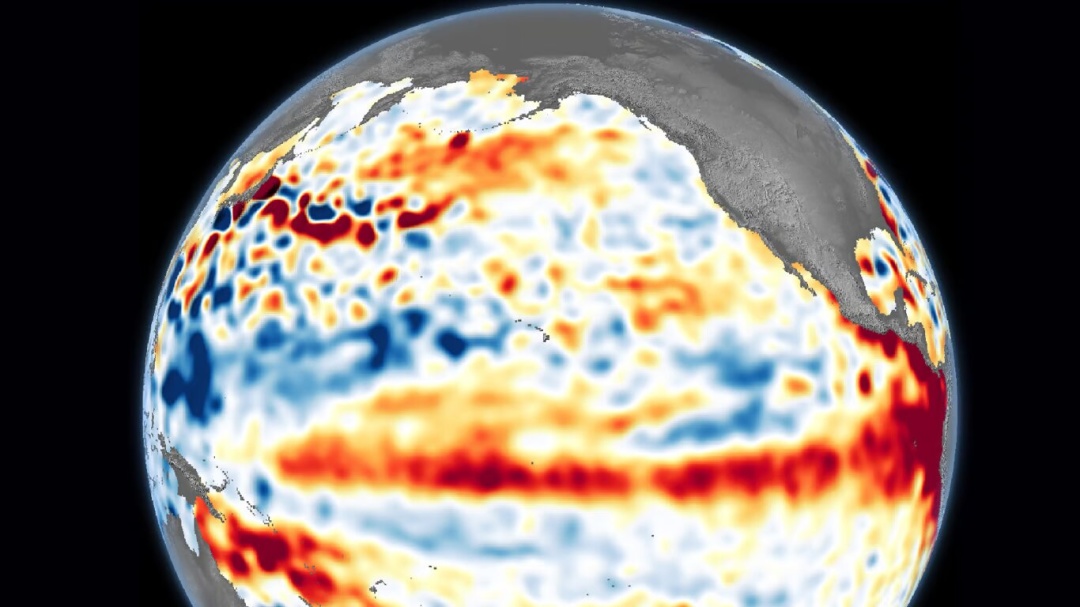 Вплив кліматичного явища Ель-Ніньйо на планету Земля / Фото: NASA