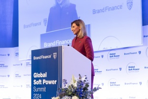 Зеленська виступила на саміті Global Soft Power у Британії