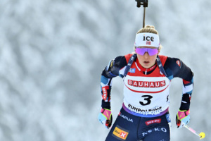 Норвежка Тандреволл виграла індивідуальну гонку етапу Кубка світу з біатлону