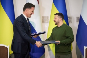 Selenskyj und Rutte unterzeichnen Sicherheitsabkommen zwischen der Ukraine und den Niederlanden