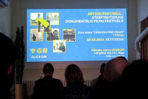 У Ризі відбувся кінопоказ «Україна понад усе!»