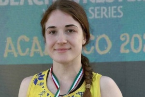 Анастасія Кравченко здобула «бронзу» Світової серії з пляжної боротьби  