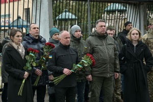 У Києві відкрили меморіальну дошку розвіднику Олександру Чубу