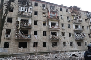 18 edificios dañados en Járkiv tras el ataque ruso