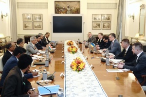 New Delhi: Außenminister der Ukraine und Indiens sprechen über globale Sicherheit und Friedensformel