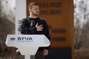 Bucha becomes synonymous with hope and rebirth - Zelenska
