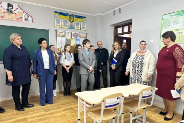 War-damaged school in Rivne region repaired under EU-funded programme
