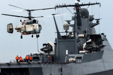 Bei Zerstörung des Schiffes Sergei Kotow mindestens 27 Eindringlinge verwundet