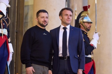 Selenskyj dankt Frankreich für die Unterstützung der Ukraine