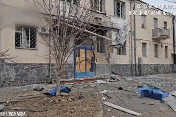 ロシア軍、ウクライナ南部ヘルソンを複数回砲撃　負傷者１名
