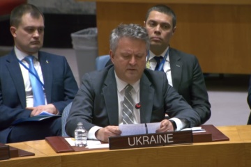 Ukraine's envoy to UN: Russia's actions put under question legitimacy of results of 'presidential elections'