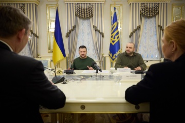 Zelensky aborda con el viceprimer ministro de Dinamarca el fortalecimiento de la defensa aérea de Ucrania