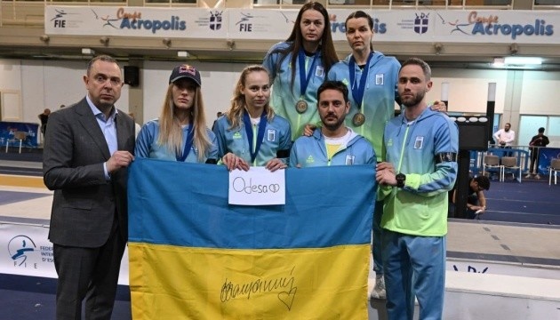 Українські шаблістки здобули срібні медалі Кубка світу з фехтування