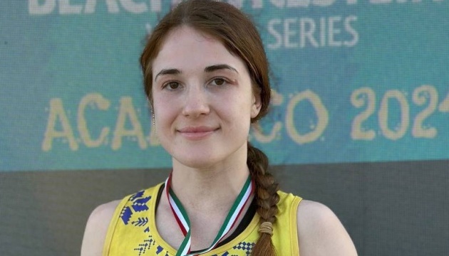 Анастасія Кравченко здобула «бронзу» Світової серії з пляжної боротьби  