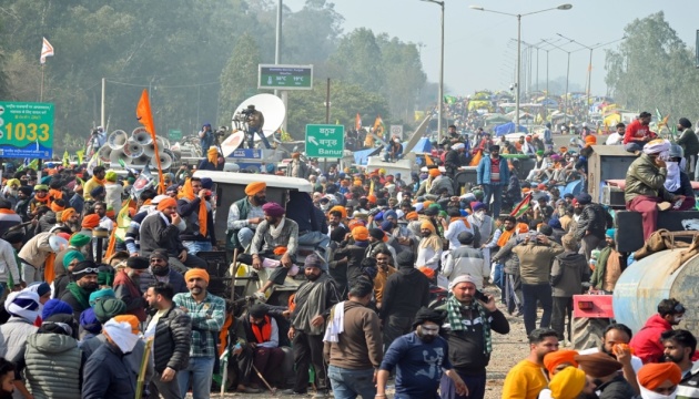 В Індії фермери заявили про масові затримання на протестах, поліція заперечує