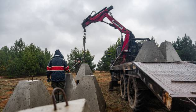 Construction of fortifications underway in Zaporizhzhia region