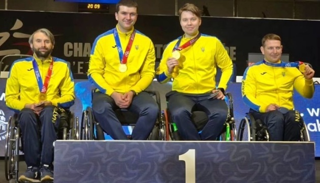 Збірна України вже має п'ять медалей Євро з парафехтування у Парижі