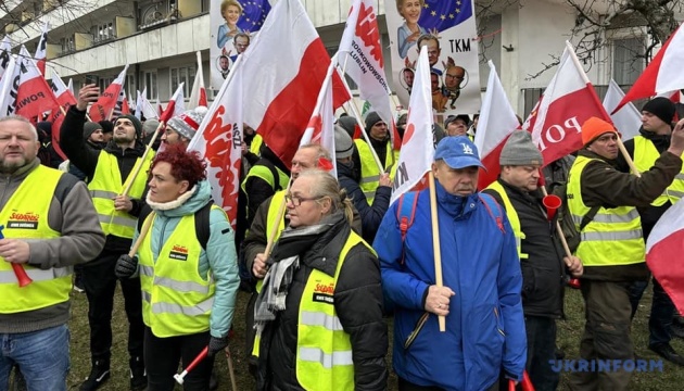 Половина фермерів, затриманих на протесті у Варшаві, були нетверезі - поліція