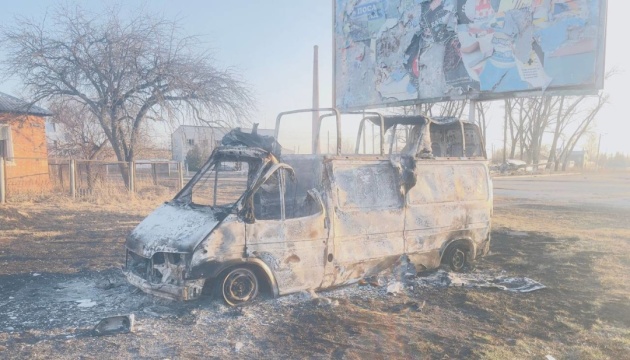 Війська РФ атакували дроном автомобіль на Харківщині, двоє загиблих