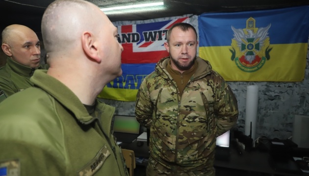 Head of State Border Guard Service of Ukraine visited frontline positions of Offensive Guard in three directions