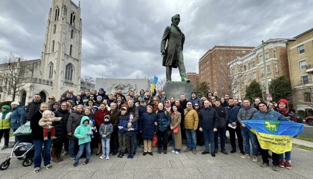 У Вашингтоні відбулися вшанувальні заходи біля пам’ятника Шевченку