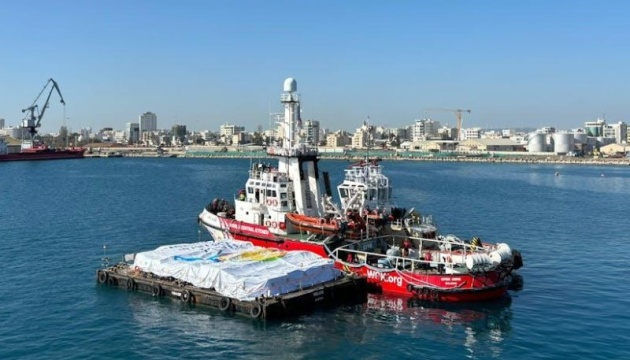 Із Кіпру вирушив перший корабель з майже 200 тоннами гумдопомоги для сектору Гази