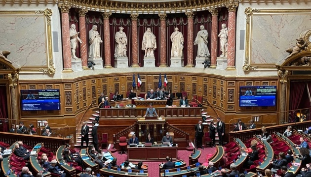 Французький Сенат більшістю підтримав угоду про безпеку з Україною