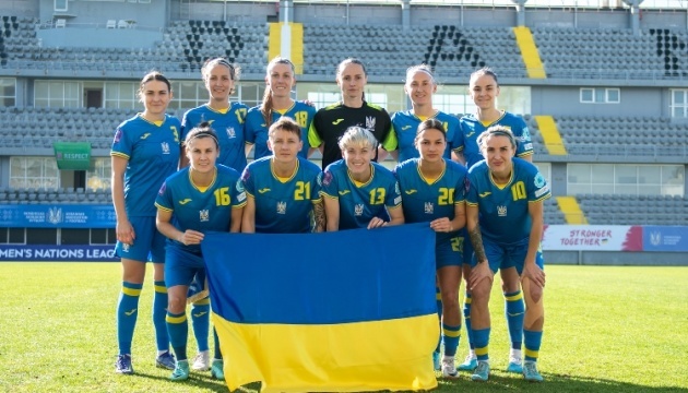 Жіноча збірна України посідає 34-те місце в рейтингу ФІФА