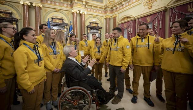 Зеленський привітав дефлімпійську збірну України