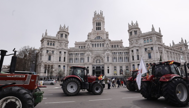 Іспанські фермери влаштували нові протести у Мадриді