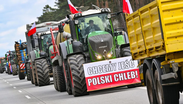 Польські фермери почали блокування кордону з Німеччиною