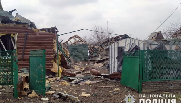 Росіяни обстріляли дев’ять населених пунктів Донеччини: пошкоджені 58 цивільних об’єктів