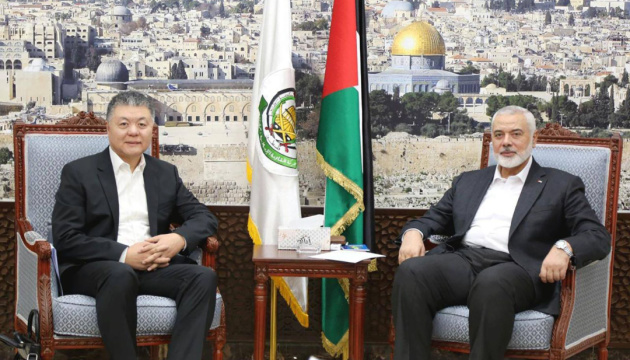 Посланник Китаю зустрівся з політичним лідером ХАМАС